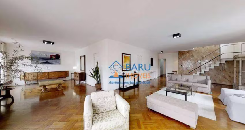 Cobertura com 5 dormitórios à venda, 485 m² por r$ 2.900.000,00 - bela vista - são paulo/sp