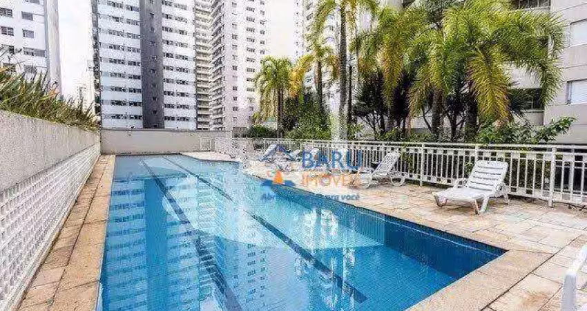 Apartamento com 50 m², 1 dormitório e 1 vaga, para alugar por r$ 3.789/total mensal - perdizes - são paulo/sp