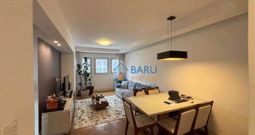 Apartamento com 3 dormitórios à venda, 93 m² - santa cecília - são paulo/sp