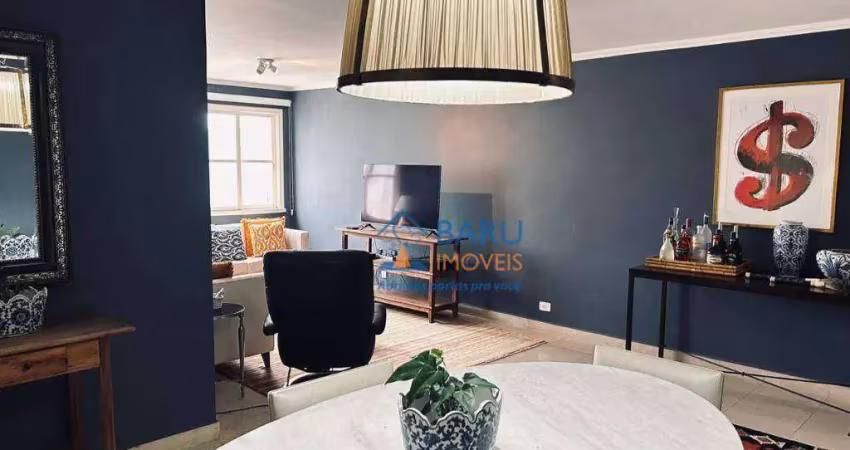 Apartamento com 3 dormitórios à venda, 129 m² por r$ 2.000.000,00 - higienópolis - são paulo/sp