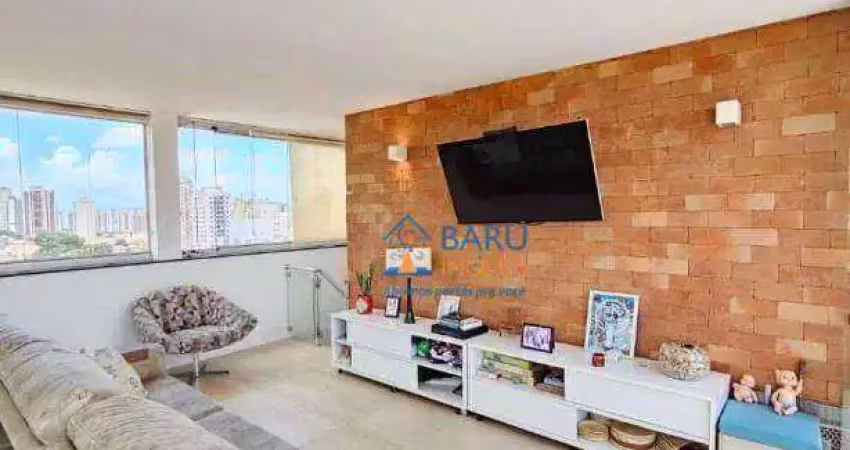 Cobertura com 3 dormitórios à venda, 160 m² por r$ 1.190.000,00 - ipiranga - são paulo/sp