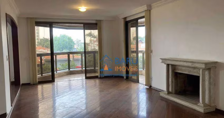 Apartamento com 3 dormitórios à venda, 239 m² por r$ 1.800.000,00 - campo belo - são paulo/sp