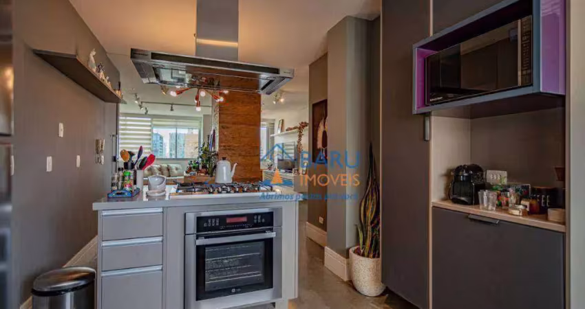 Apartamento com 2 dormitórios, 135 m² - venda por r$ 3.000.000,00 ou aluguel por r$ 20.980,01 - jardim europa - são paulo/sp