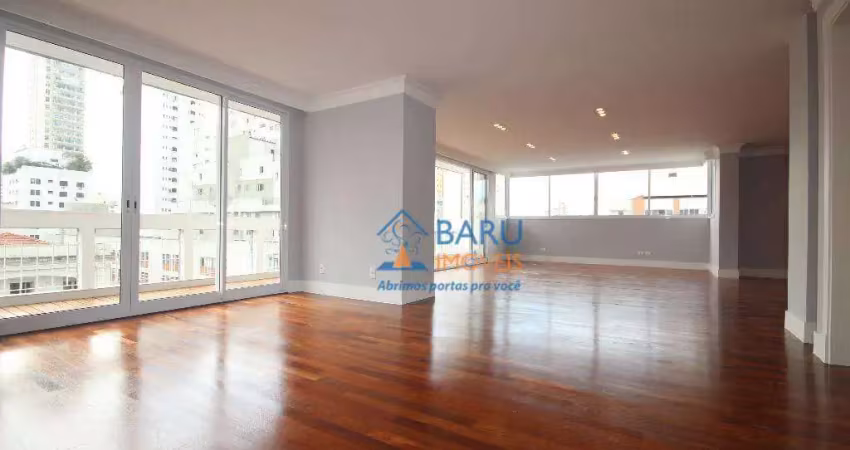Cobertura com 4 dormitórios, 381 m² - venda por r$ 4.500.000,00 ou aluguel por r$ 24.764,00/mês - santa cecília - são paulo/sp