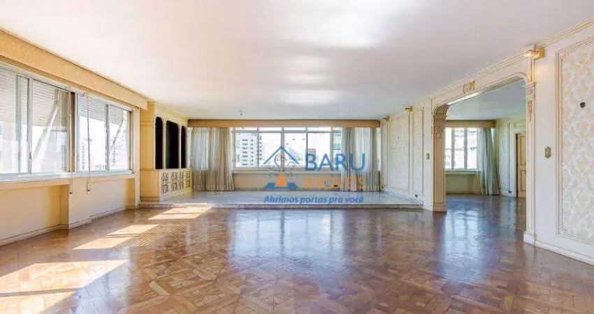 Apartamento com 4 dormitórios à venda, 400 m² por r$ 2.987.000,00 - higienópolis - são paulo/sp