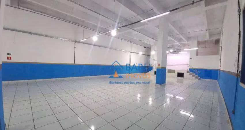 Galpão para alugar, 600 m² por r$ 27.820,00 - santa cecília - são paulo/sp
