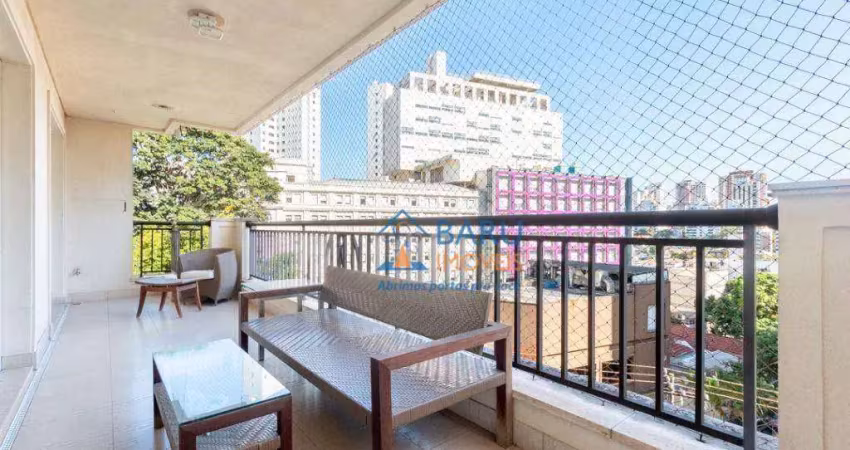 Apartamento com 4 dormitórios à venda, 220 m² por r$ 2.600.000 - higienópolis - são paulo/sp