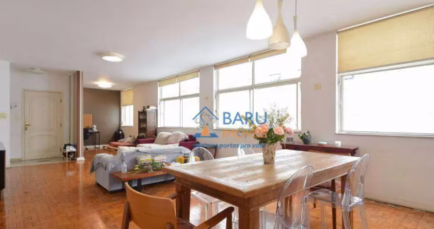 Apartamento com 3 dormitórios à venda, 180 m² - higienópolis - são paulo/sp