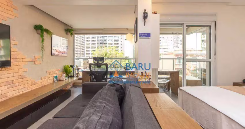 Apartamento com 1 dormitório à venda, 48 m² - cerqueira césar - são paulo/sp