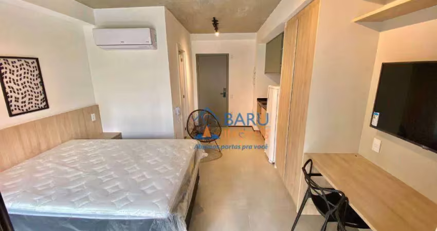 Studio com 1 dormitório para alugar, 25 m² por r$ 4.335,19/mês - jardim américa - são paulo/sp