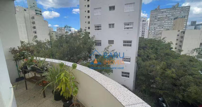 Apartamento com 3 dormitórios à venda, 98 m² por r$ 780.000,00 - vila buarque - são paulo/sp