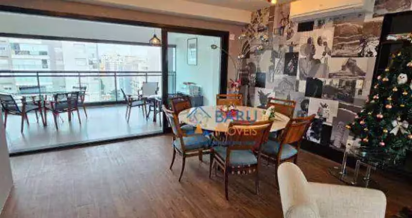 Apartamento com 3 dormitórios à venda, 163 m² - moema - são paulo/sp