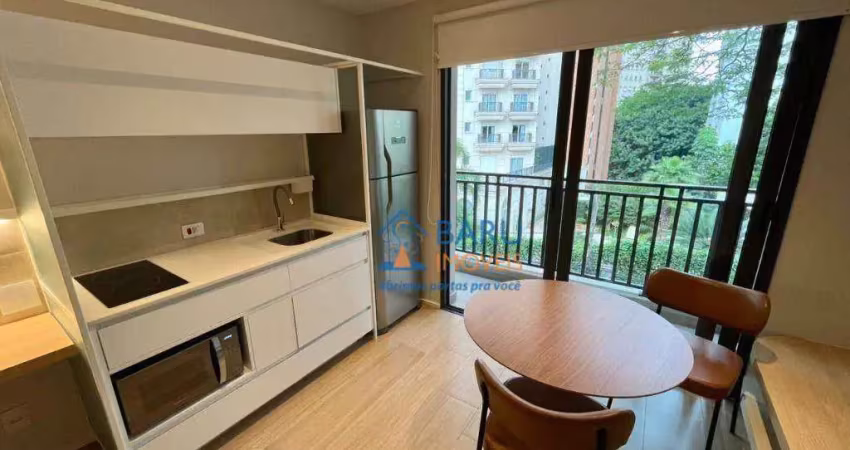 Studio com 1 dormitório para alugar, 32 m² por r$ 6.560,00/mês - higienópolis - são paulo/sp