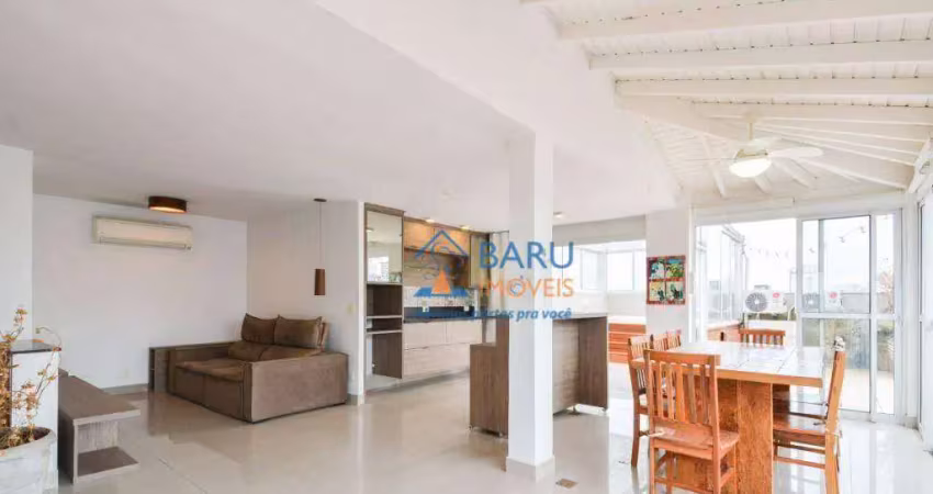 Cobertura com 3 dormitórios à venda, 237 m² por r$ 1.999.000 - perdizes - são paulo/sp