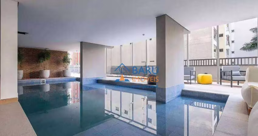 Studio com 37 m², 1 vaga, por r$ 5.406/pacote mensal - pinheiros - são paulo/sp