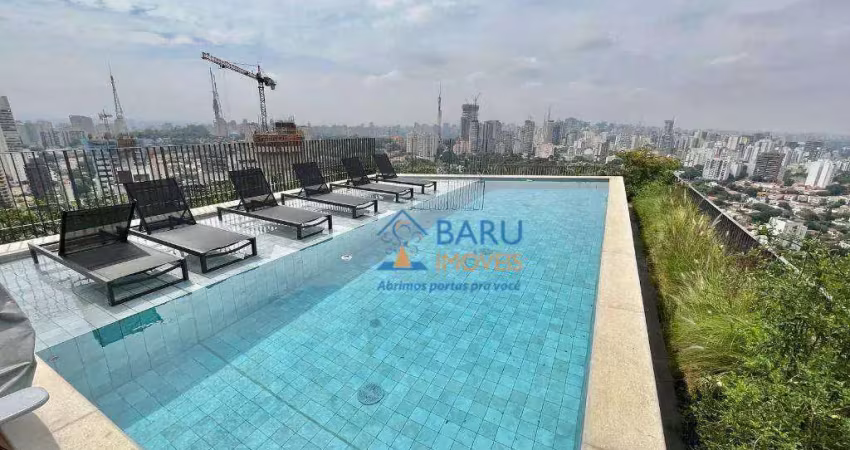 Apartamento com 1 dormitório para alugar, 63 m² por r$ 8.992,38/mês - vila madalena - são paulo/sp