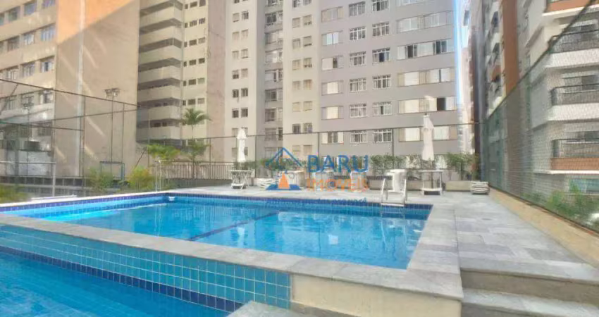 Apartamento com 1 dormitório à venda, 45 m² por r$ 430.000,00 - santa cecília - são paulo/sp