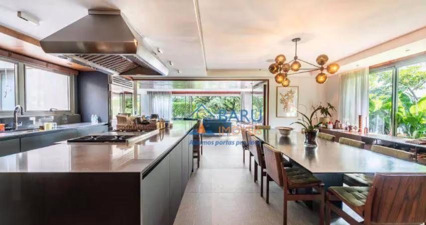 Casa em condomínio fechado com 4 dormitórios à venda, 925 m² por r$ 21.000.000 - alto de pinheiros - são paulo/sp