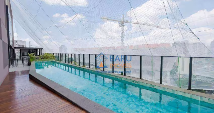 Apartamento com 1 dormitório à venda, 41 m² por r$ 975.000 - perdizes - são paulo/sp
