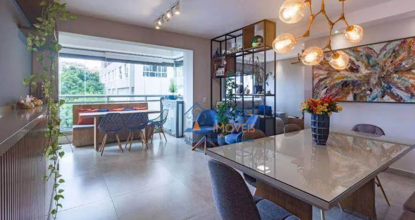 Apartamento com 2 dormitórios à venda, 81 m² por r$ 1.375.000,00 - perdizes - são paulo/sp