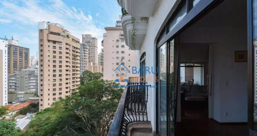 Apartamento com 6 dormitórios à venda, 468 m² por r$ 6.900.000,00 - jardim américa - são paulo/sp