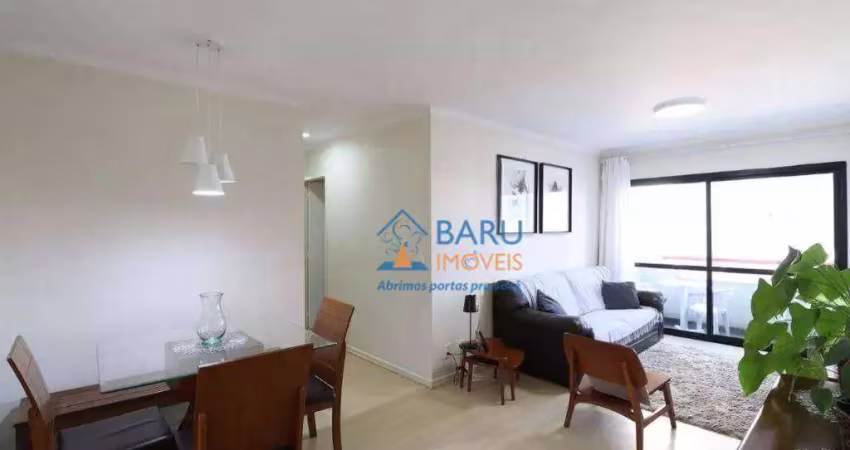 Apartamento com 3 dormitórios à venda, 90 m² por r$ 890.000 - santa cecília - são paulo/sp