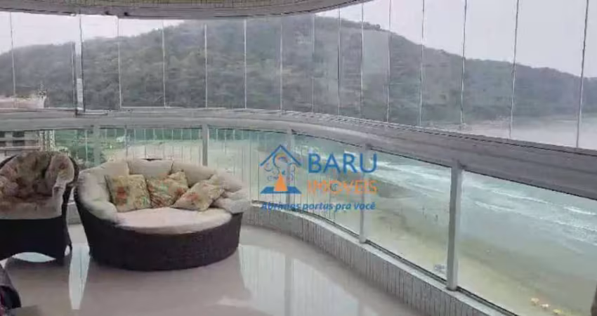Apartamento com 3 dormitórios, 200 m² - venda por r$ 4.400.000,00 ou aluguel por r$ 20.000,00/mês - canto do forte - praia grande/sp