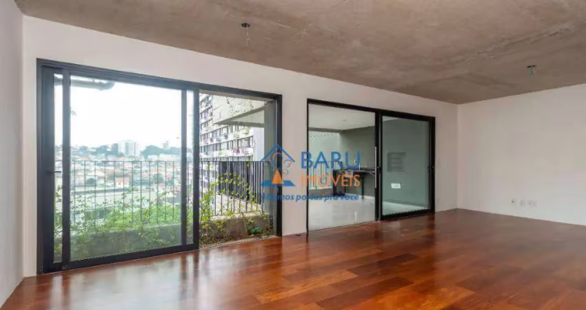 Apartamento com 3 dormitórios à venda, 143 m² por r$ 2.200.000,00 - vila ipojuca - são paulo/sp
