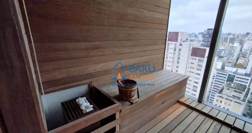 Studio com 1 dormitório, 22 m² - venda por r$ 600.000,00 ou aluguel por r$ 4.320,01/mês - jardim américa - são paulo/sp