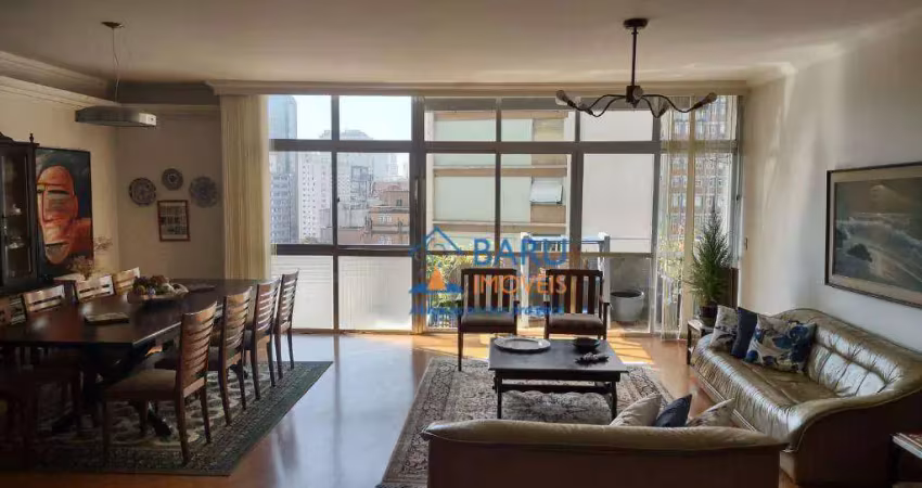 Apartamento com 3 dormitórios à venda, 200 m² por r$ 2.100.000,00 - santa cecília - são paulo/sp