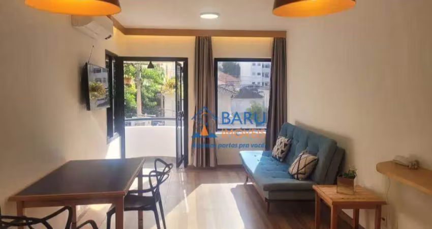 Apartamento para alugar, 48 m² por r$ 4.820,00 - higienópolis - são paulo/sp