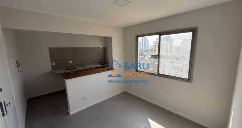 Apartamento com 1 dormitório à venda, 33 m² por r$ 280.000,00 - campos elíseos - são paulo/sp