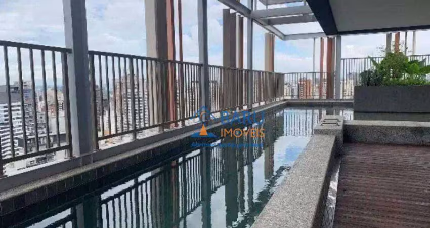 Apartamento com 1 dormitório para alugar, 22 m² - pinheiros - são paulo/sp
