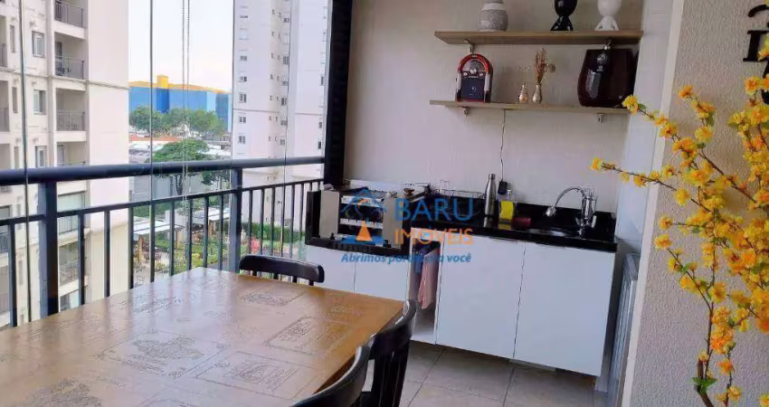 Apartamento com 2 dormitórios à venda, 73 m² - cambuci - são paulo/sp