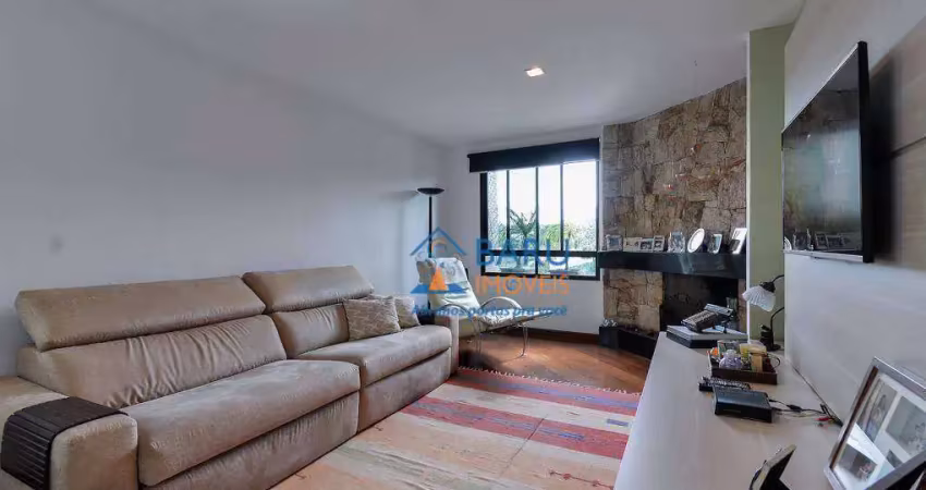 Cobertura com 3 suítes, 4 vagas, à venda, 280m² por r$ 2.800.000 - higienópolis - são paulo/sp