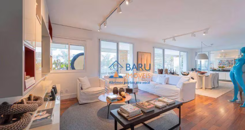Apartamento com 3 dormitórios à venda, 233 m² por r$ 4.400.000 - campo belo - são paulo/sp