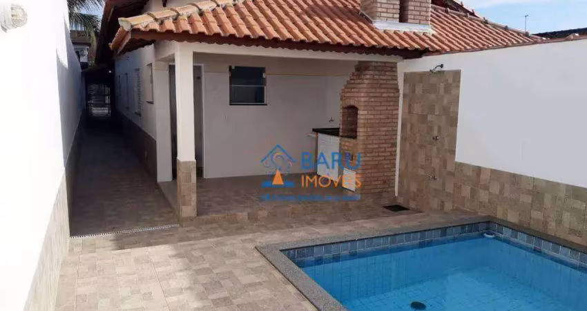 Casa com 2 dormitórios à venda por r$ 700.000,00 - vilamar - praia grande/sp