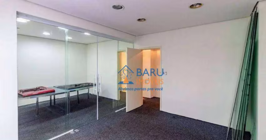 Conjunto com 196 m², 11 salas, 2 banheiros e copa, para alugar por r$ 8.307/total mensal - consolação - são paulo/sp