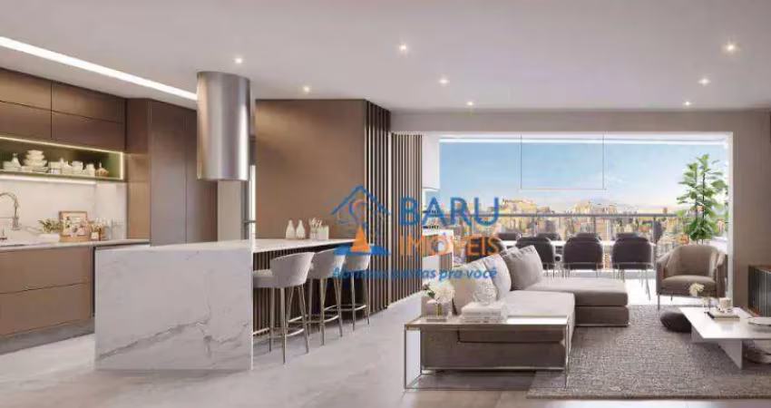 Apartamento com 3 dormitórios à venda, 136 m² por r$ 2.492.000 - barra funda - são paulo/sp
