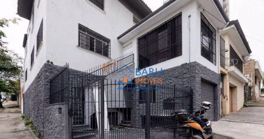Sobrado com 200 m², 6 salas, 5 banheiros e 1 vaga, venda por r$ 3.000.000 ou aluguel por r$ 8.403/total mensal - vila mariana - são paulo/sp