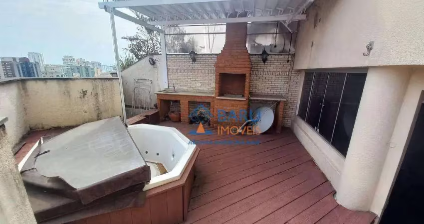 Cobertura com 1 dormitório à venda, 70 m² por r$ 750.000,00 - higienópolis - são paulo/sp