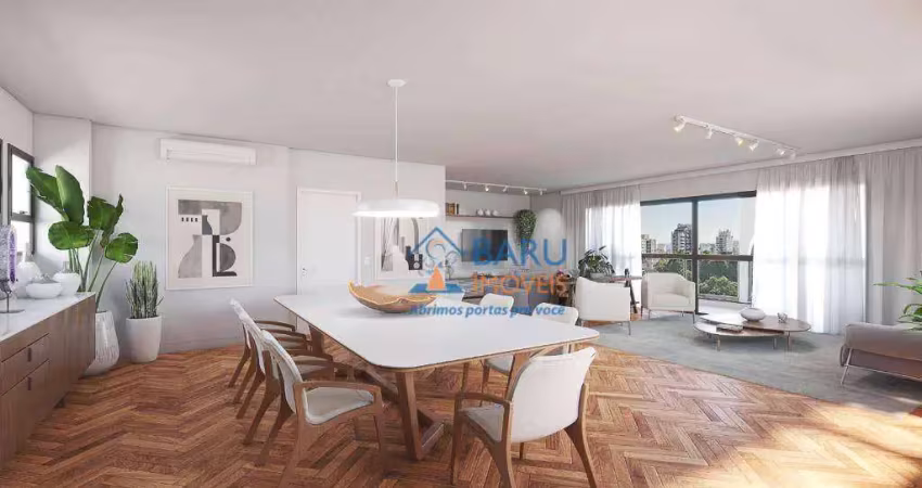 Apartamento com 3 dormitórios à venda, 180 m² por r$ 2.095.000,00 - perdizes - são paulo/sp