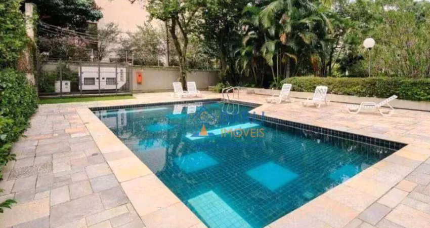 Apartamento com 3 dormitórios à venda, 185 m² - alto de pinheiros - são paulo/sp