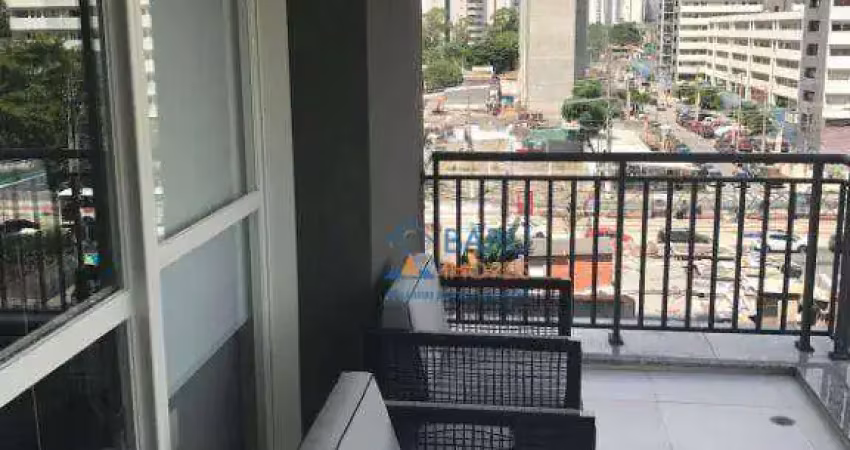 Apartamento com 1 dormitório à venda, 61 m² - brooklin - são paulo/sp