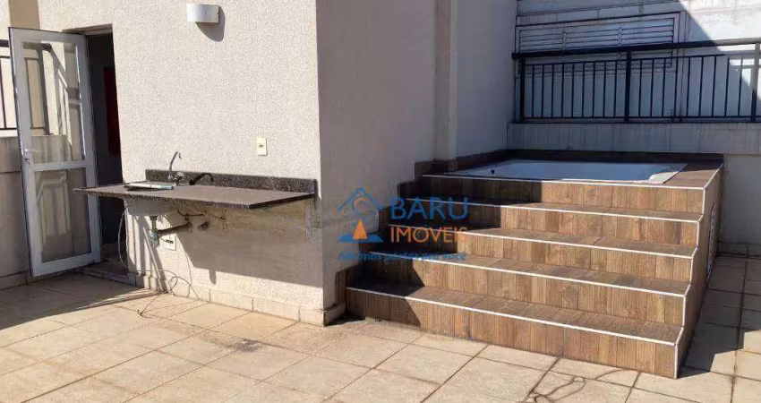 Cobertura duplex com ampla área externa e jacuzzi no morumbi