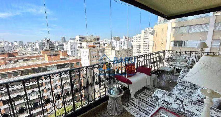 Apartamento à venda, 320 m² por r$ 5.290.000,00 - higienópolis - são paulo/sp