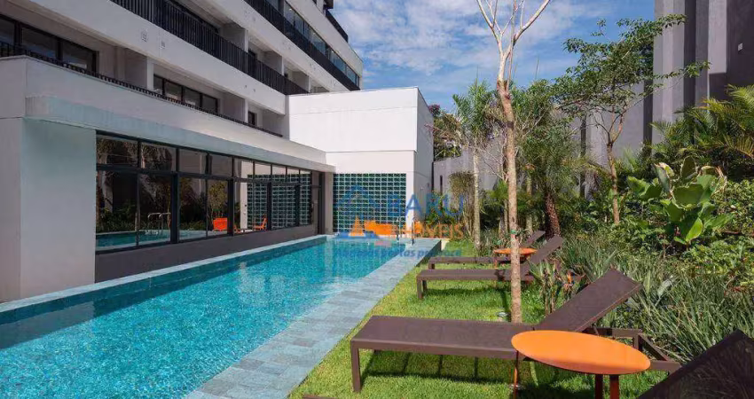 Apartamento com 1 dormitório à venda, 27 m² - paraíso - são paulo/sp