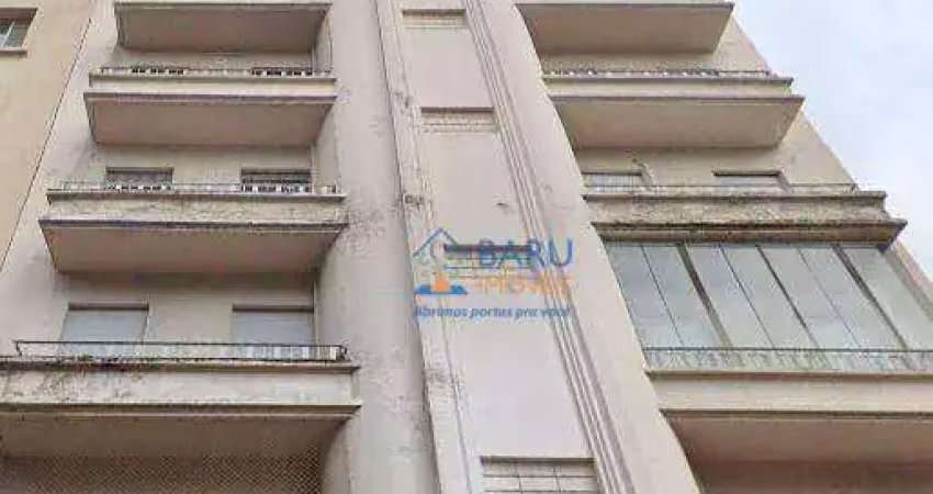 Apartamento com 1 dormitório à venda, 37 m² - santa cecília - são paulo/sp