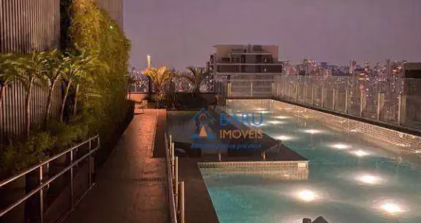 Apartamento com 1 dormitório à venda, 31 m² - pinheiros - são paulo/sp
