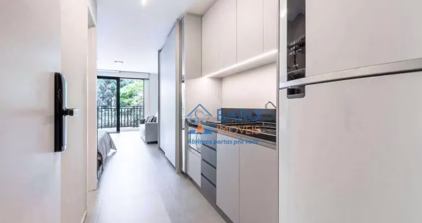 Studio com 1 dormitório, 33 m² - venda por r$ 930.000 ou aluguel por r$ 5.364/mês - higienópolis - são paulo/sp